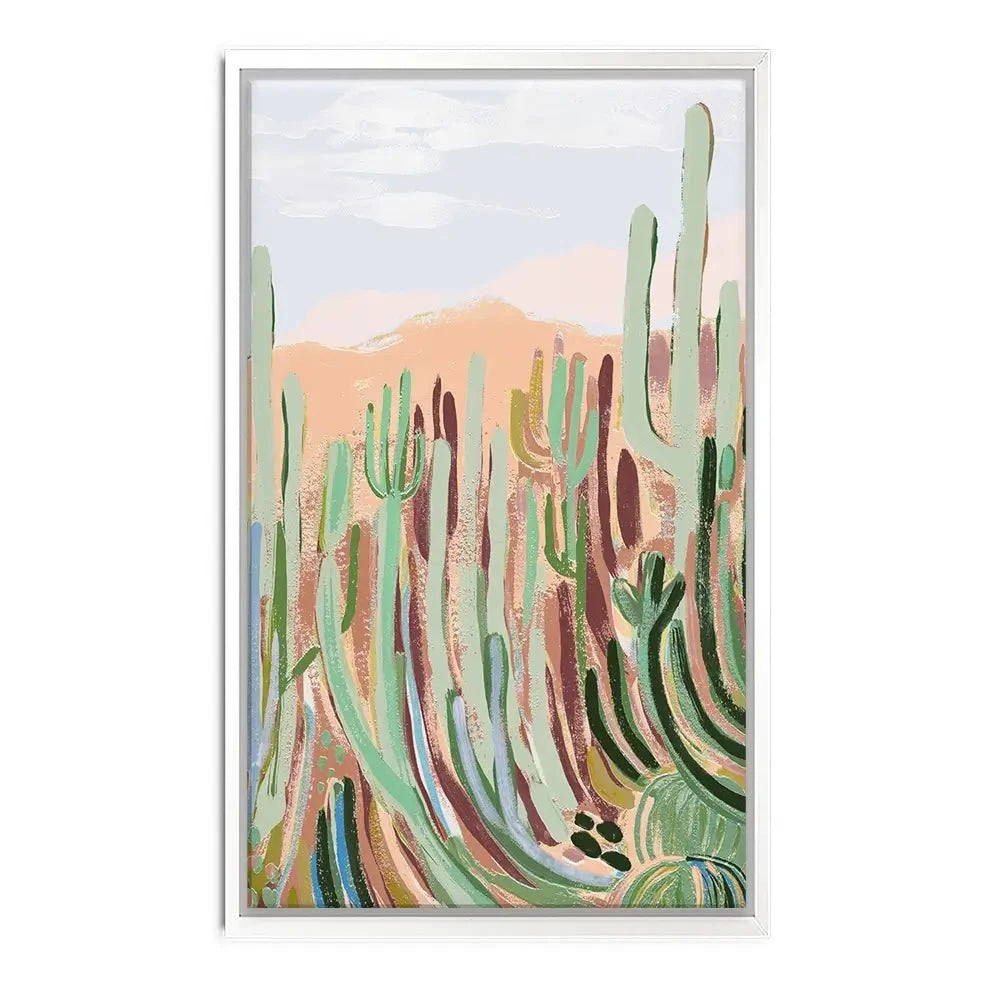 Warm Sunbaked Desert Canvas Print Warm Sunbaked Desert Canvas Print wall art product Laura Marr