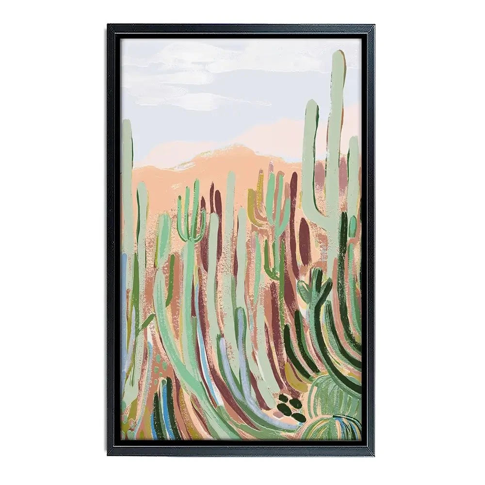 Warm Sunbaked Desert Canvas Print Warm Sunbaked Desert Canvas Print wall art product Laura Marr