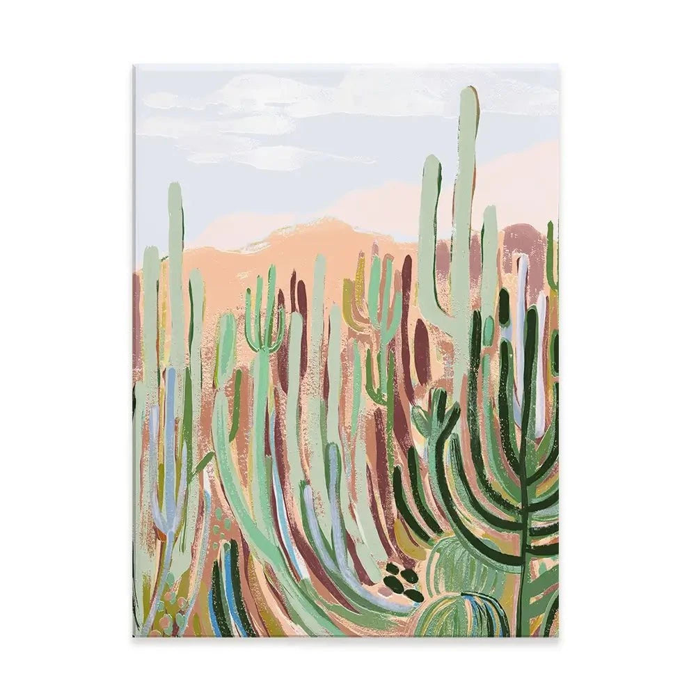 Warm Sunbaked Desert Canvas Print Warm Sunbaked Desert Canvas Print wall art product Laura Marr