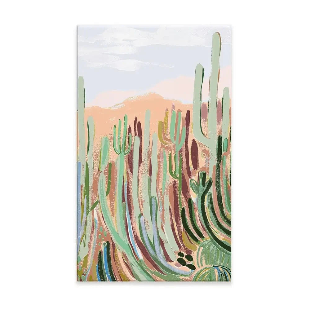 Warm Sunbaked Desert Canvas Print Warm Sunbaked Desert Canvas Print wall art product Laura Marr
