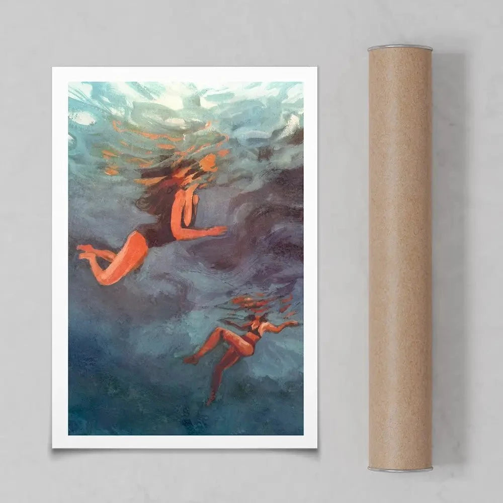 Water Dance Art Print Water Dance Art Print wall art product Victoria Barnes