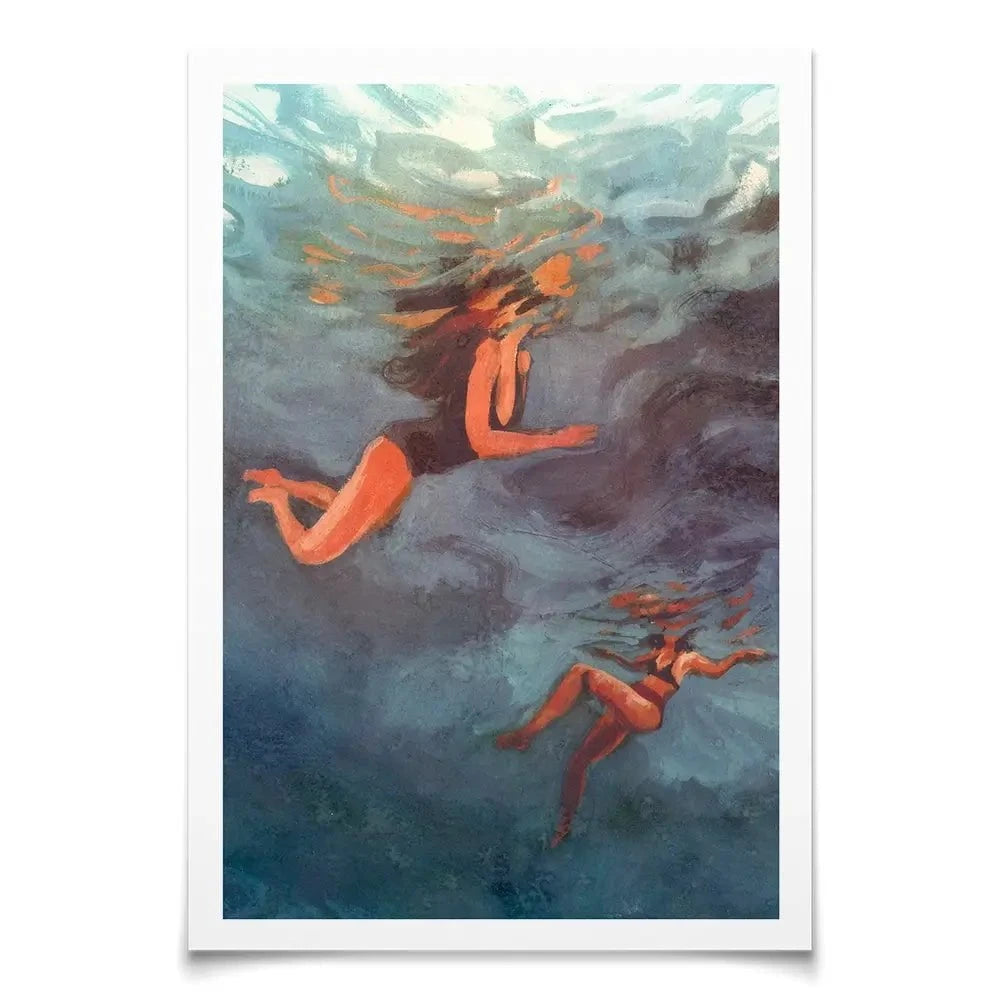 Water Dance Art Print Water Dance Art Print wall art product Victoria Barnes