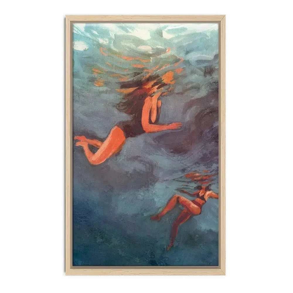 Water Dance Canvas Print Water Dance Canvas Print wall art product Victoria Barnes