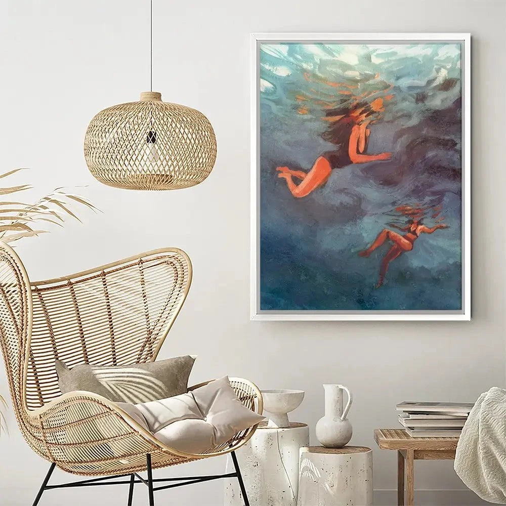 Water Dance Canvas Print Water Dance Canvas Print wall art product Victoria Barnes