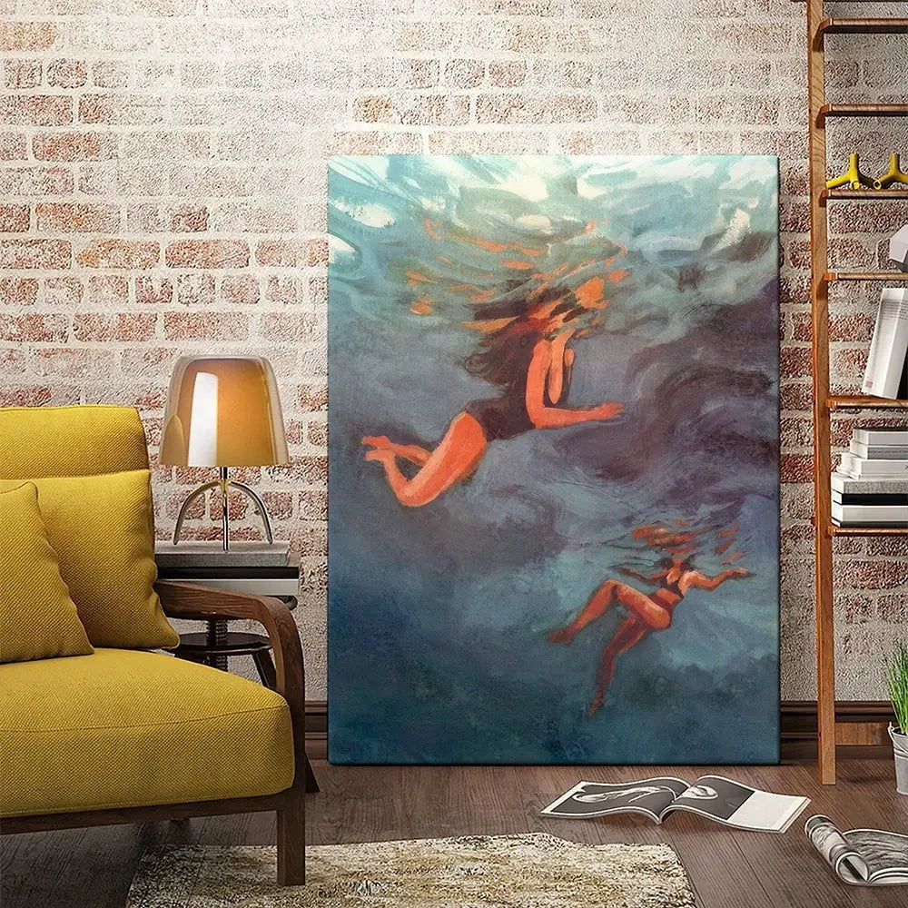 Water Dance Canvas Print Water Dance Canvas Print wall art product Victoria Barnes