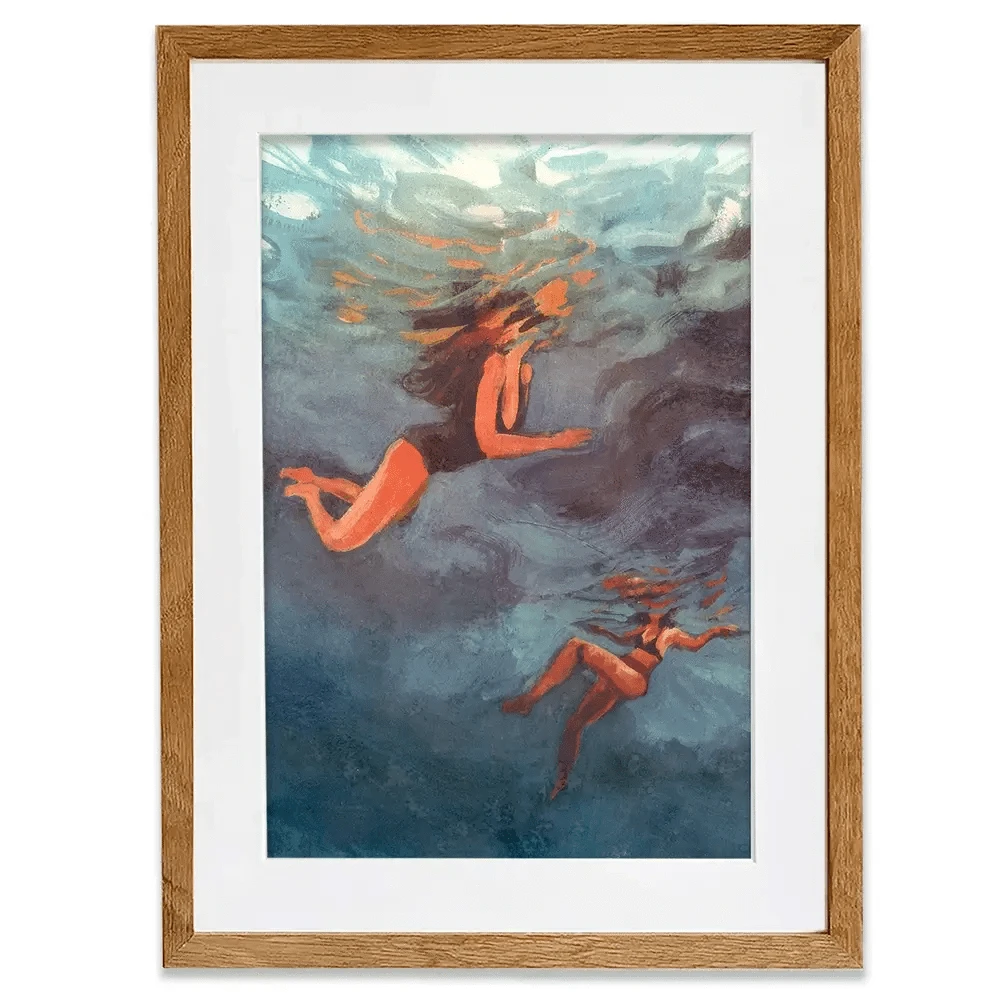 Water Dance Framed Art Print Water Dance Framed Art Print wall art product Victoria Barnes