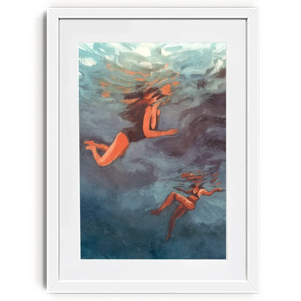 Water Dance Framed Art Print Water Dance Framed Art Print wall art product Victoria Barnes