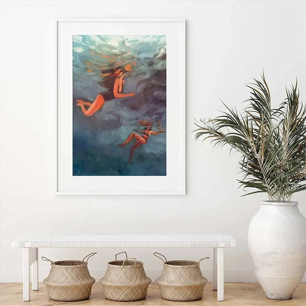 Water Dance Framed Art Print Water Dance Framed Art Print wall art product Victoria Barnes