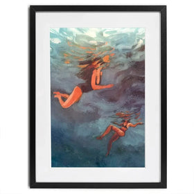 Water Dance Framed Art Print Water Dance Framed Art Print wall art product Victoria Barnes