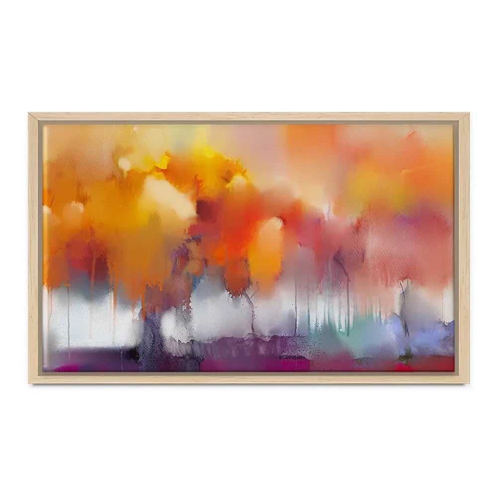 Watercolour Bleed Canvas Print Watercolour Bleed Canvas Print wall art product Art Print Shop