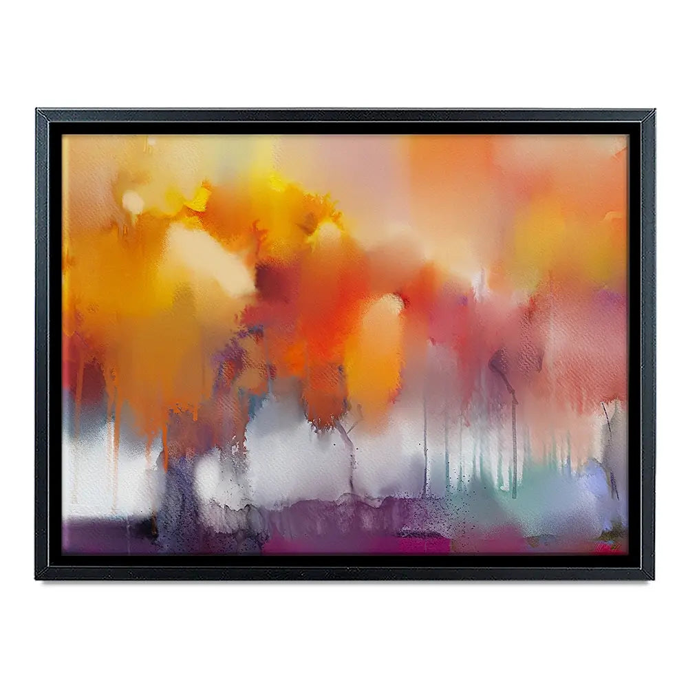 Watercolour Bleed Canvas Print Watercolour Bleed Canvas Print wall art product Art Print Shop