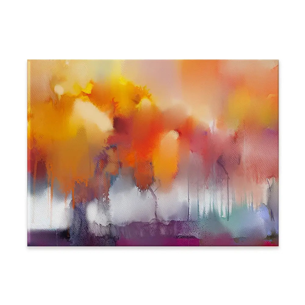 Watercolour Bleed Canvas Print Watercolour Bleed Canvas Print wall art product Art Print Shop