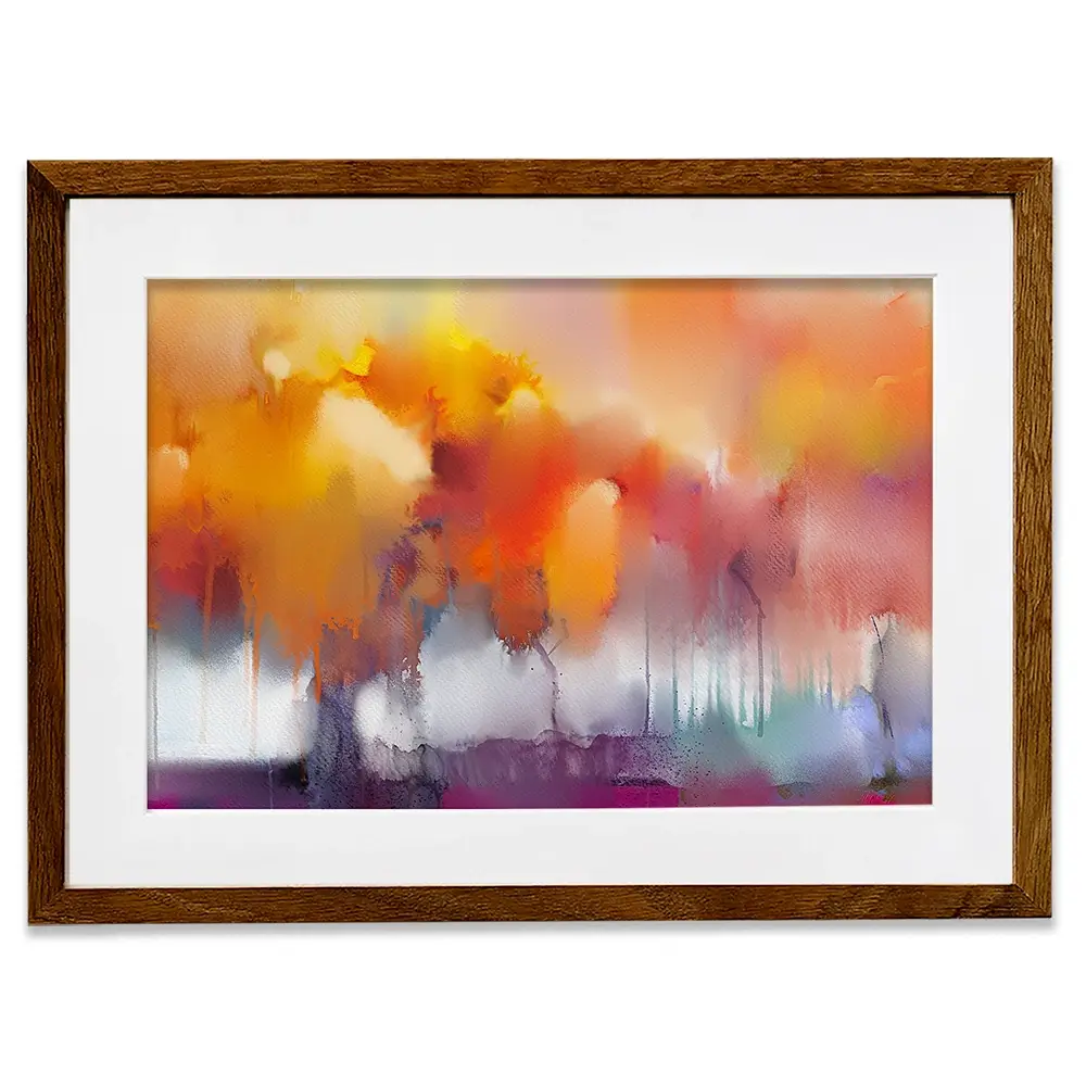 Watercolour Bleed Framed Art Print Watercolour Bleed Framed Art Print wall art product Art Print Shop
