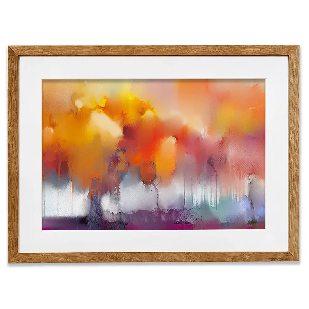 Watercolour Bleed Framed Art Print Watercolour Bleed Framed Art Print wall art product Art Print Shop