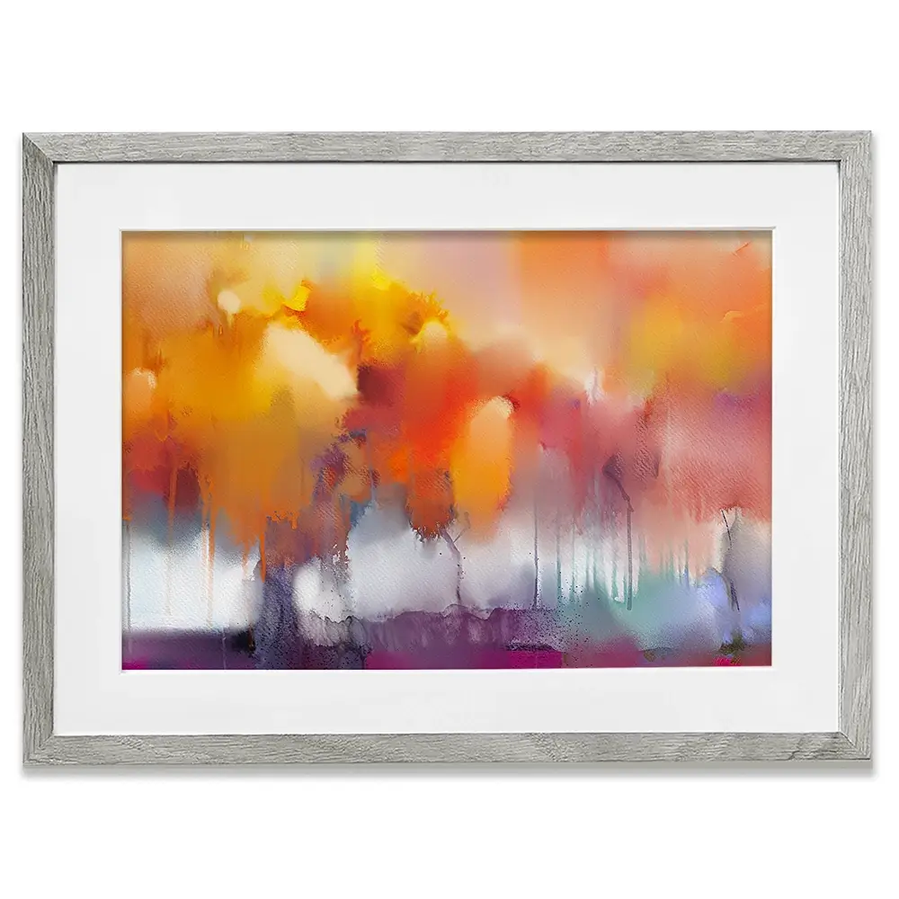 Watercolour Bleed Framed Art Print Watercolour Bleed Framed Art Print wall art product Art Print Shop