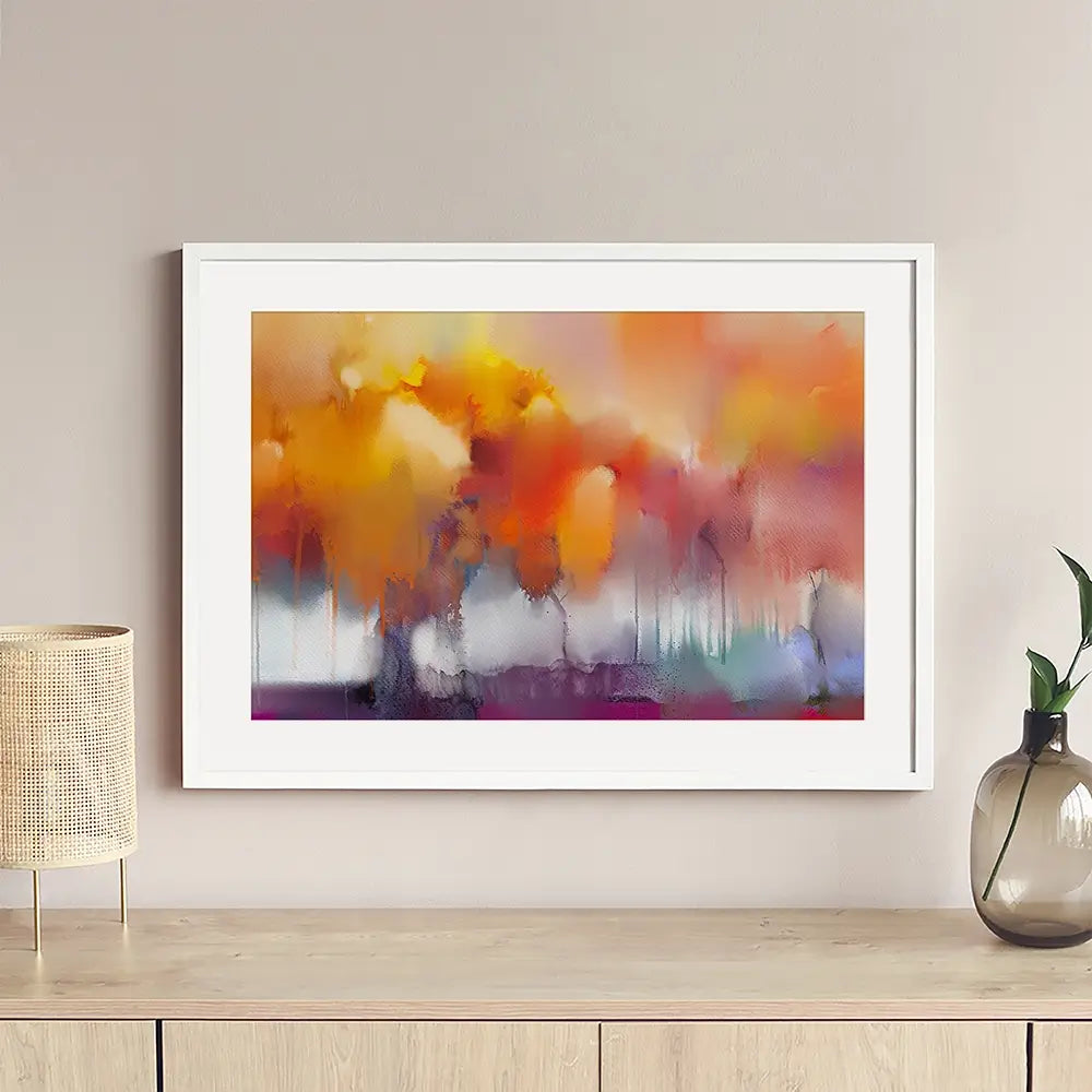 Watercolour Bleed Framed Art Print Watercolour Bleed Framed Art Print wall art product Art Print Shop