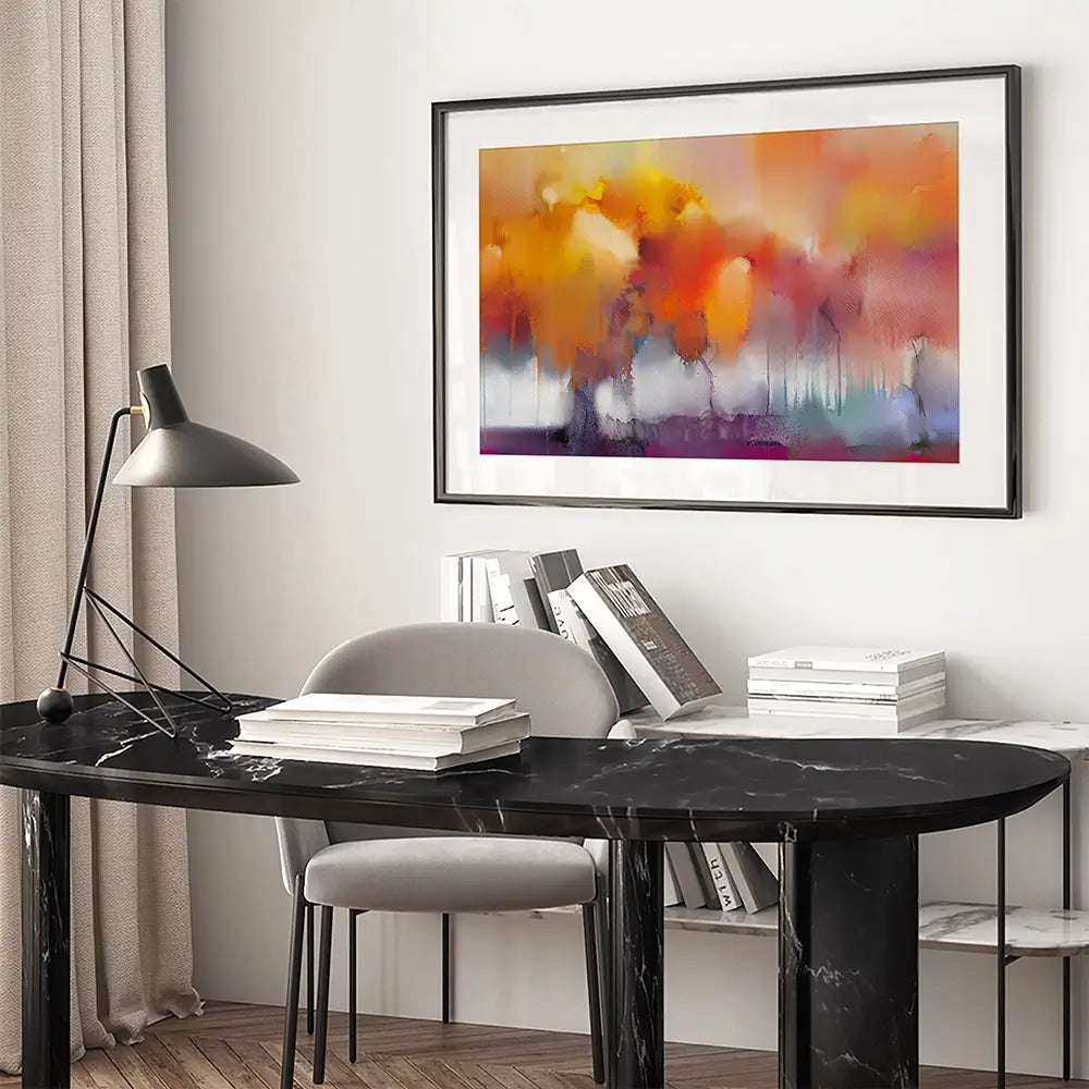 Watercolour Bleed Framed Art Print Watercolour Bleed Framed Art Print wall art product Art Print Shop