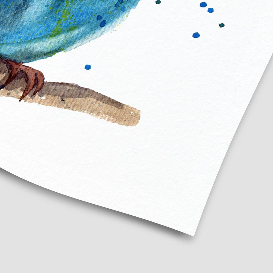 Watercolour Budgies Art Print wall art product Tatyana Komtsyan / Shutterstock