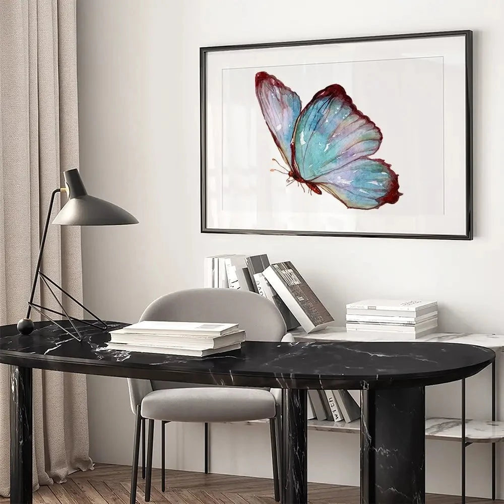 Watercolour Butterfly Framed Art Print Watercolour Butterfly Framed Art Print wall art product MyStocks / Shutterstock