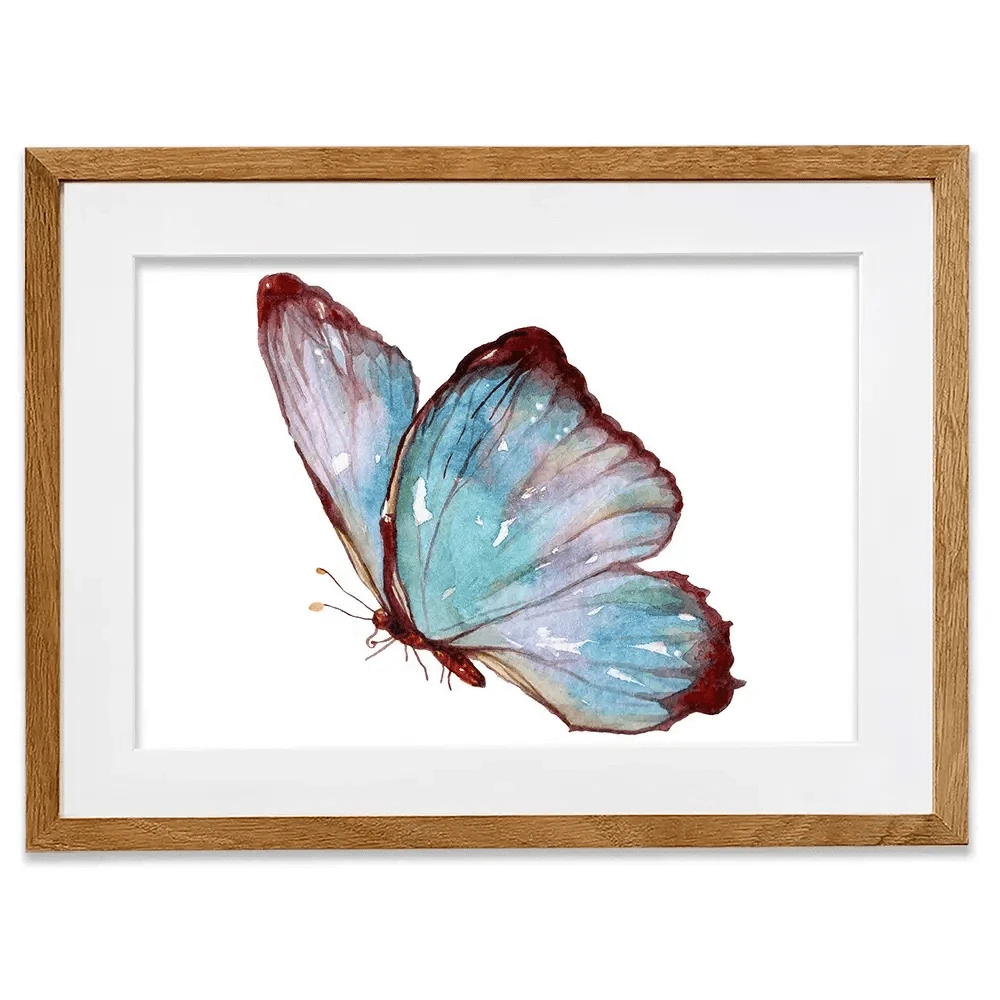 Watercolour Butterfly Framed Art Print Watercolour Butterfly Framed Art Print wall art product MyStocks / Shutterstock
