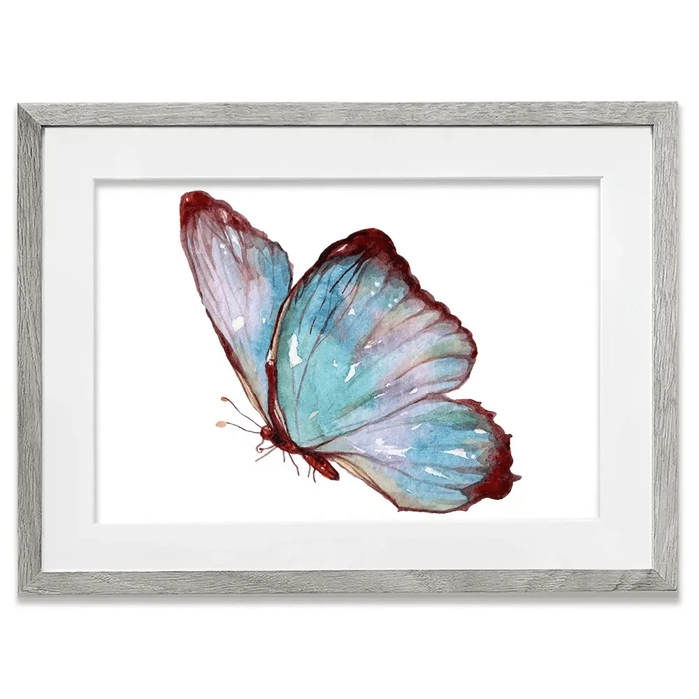 Watercolour Butterfly Framed Art Print Watercolour Butterfly Framed Art Print wall art product MyStocks / Shutterstock