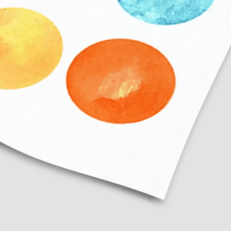 Watercolour Circles Art Print Watercolour Circles Art Print wall art product samui / Shutterstock