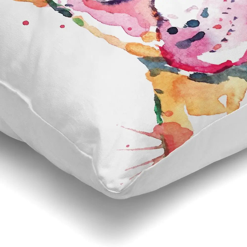 Watercolour Frenchie Cushion Watercolour Frenchie Cushion wall art product Art Print Shop