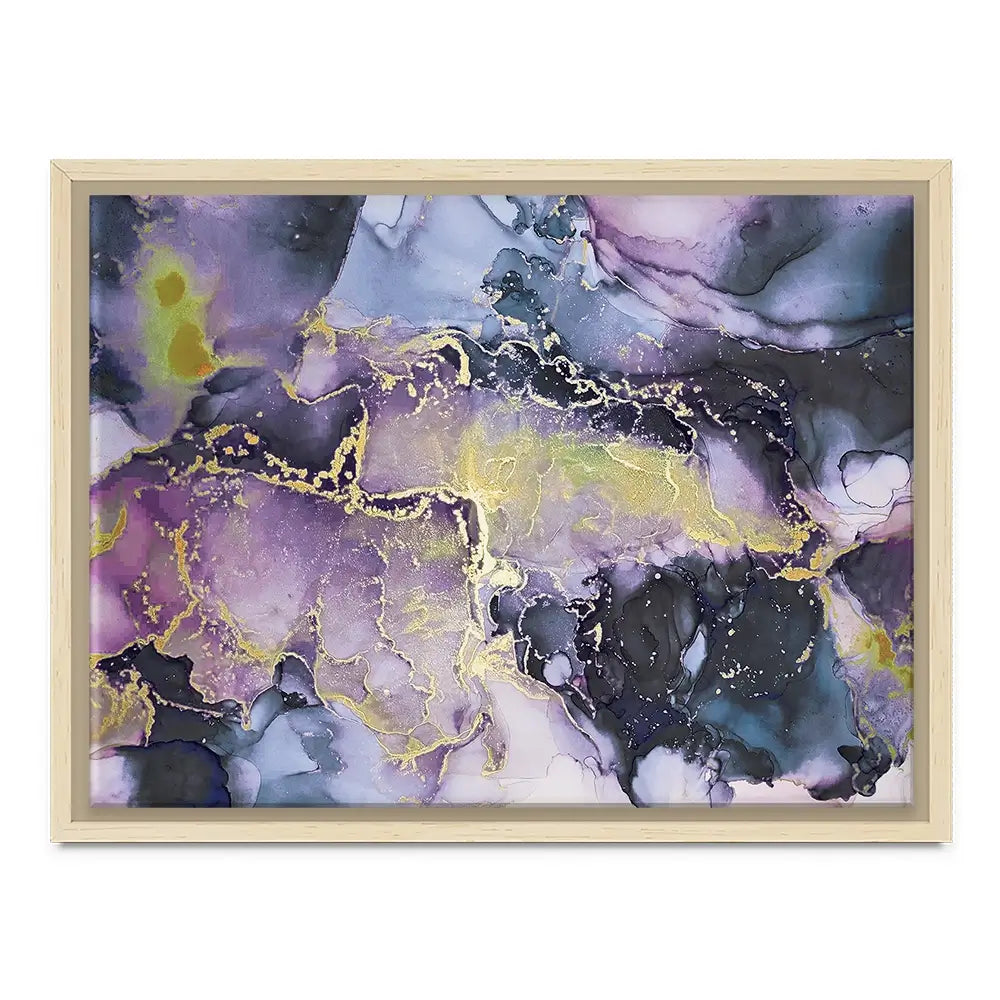 Watercolour Marble Purple Blend Canvas Print Watercolour Marble Purple Blend Canvas Print wall art product Seamless Watercolor / Shutterstock
