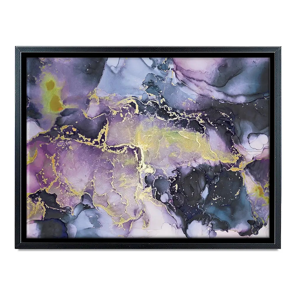 Watercolour Marble Purple Blend Canvas Print Watercolour Marble Purple Blend Canvas Print wall art product Seamless Watercolor / Shutterstock