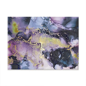 Watercolour Marble Purple Blend Canvas Print Watercolour Marble Purple Blend Canvas Print wall art product Seamless Watercolor / Shutterstock