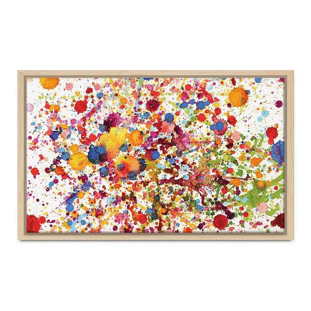 Watercolour Paint Splash Canvas Print Watercolour Paint Splash Canvas Print wall art product prapass / Shutterstock