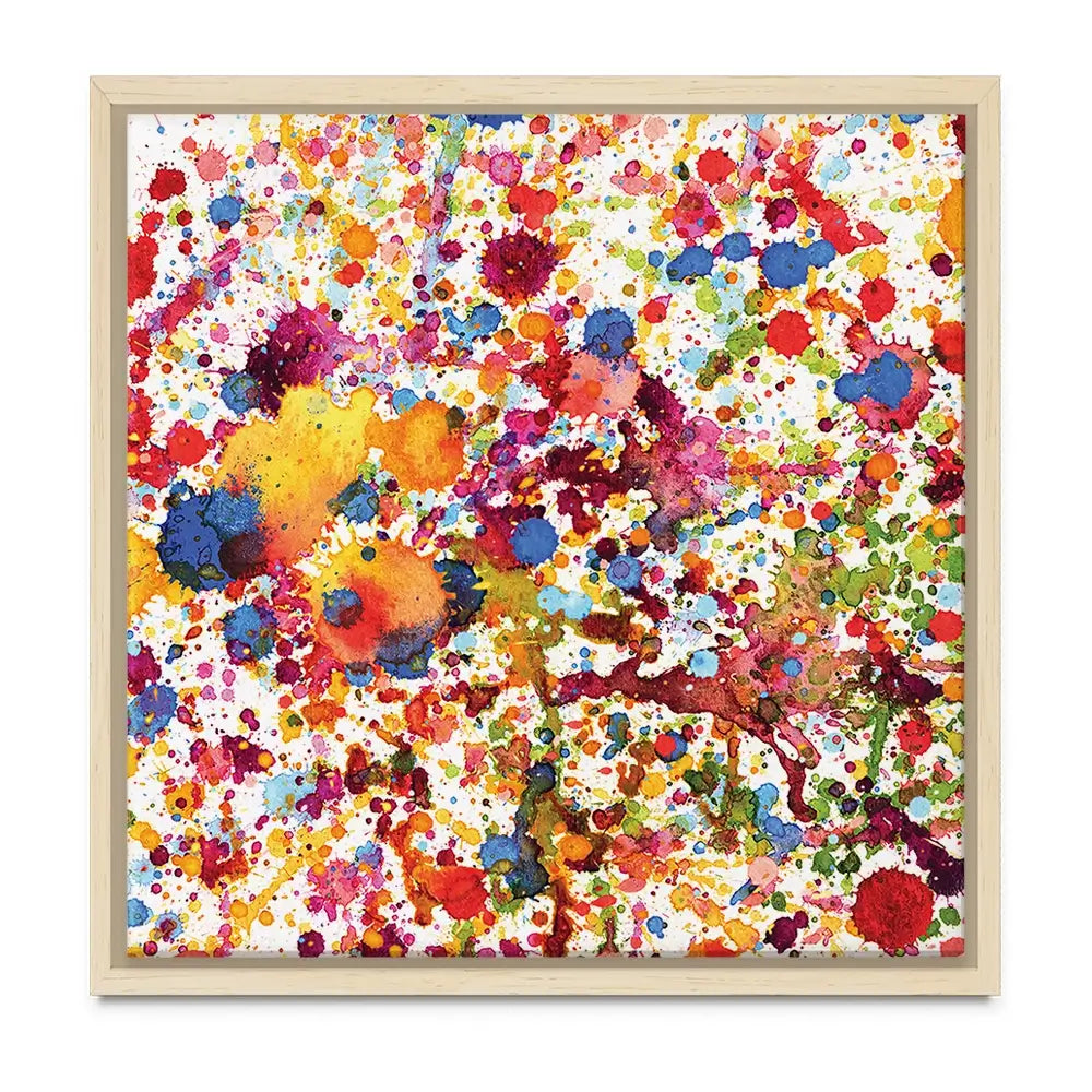Watercolour Paint Splash Oversized Canvas Print Watercolour Paint Splash Oversized Canvas Print wall art product Art Print Shop
