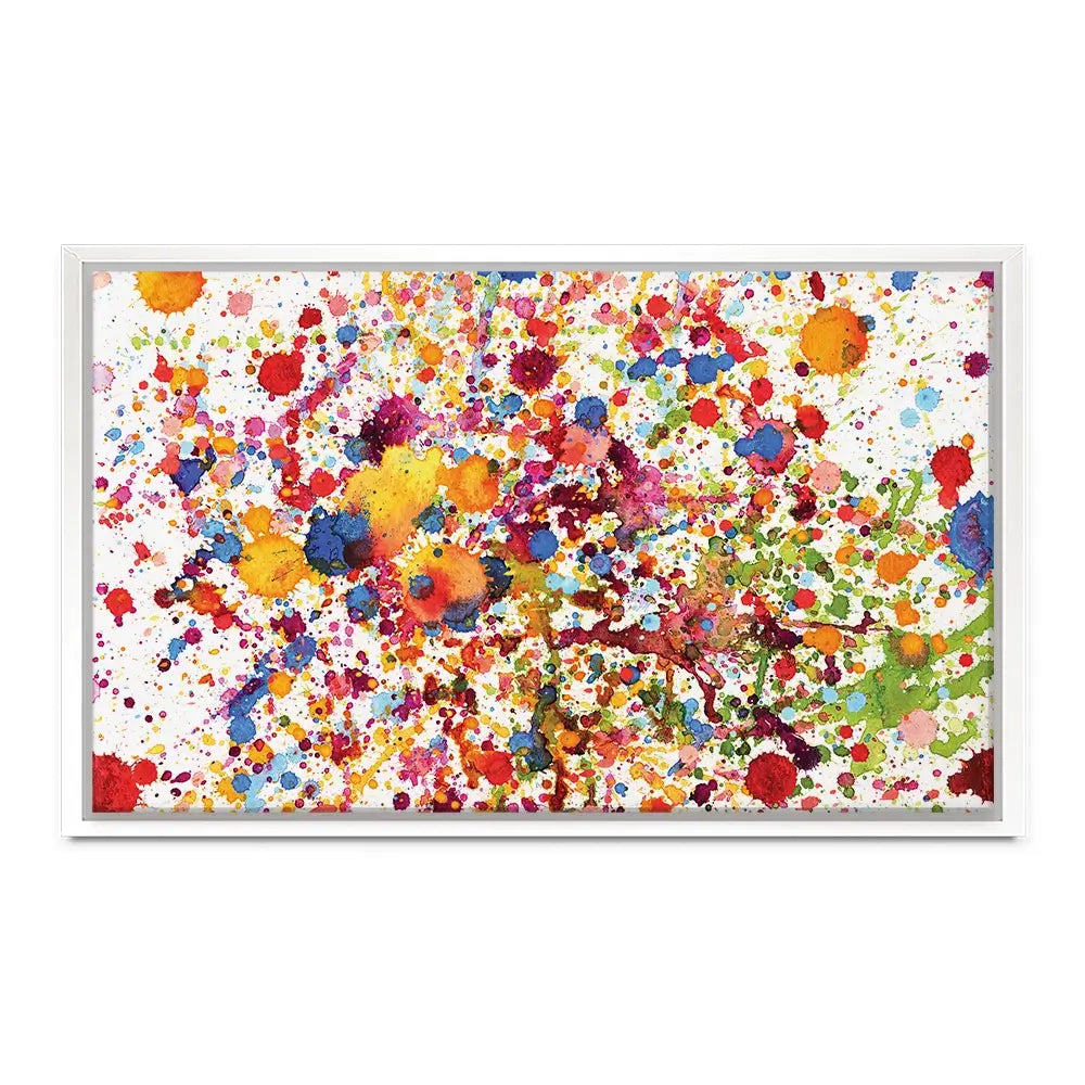 Watercolour Paint Splash Oversized Canvas Print Watercolour Paint Splash Oversized Canvas Print wall art product Art Print Shop