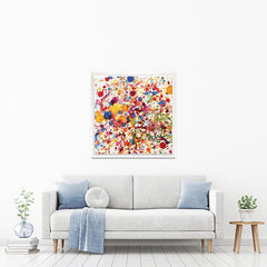 Watercolour Paint Splash Square Canvas Print wall art product stockphoto-graf / Shutterstock
