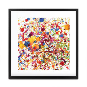 Watercolour Paint Splash Square Framed Art Print Watercolour Paint Splash Square Framed Art Print wall art product prapass / Shutterstock