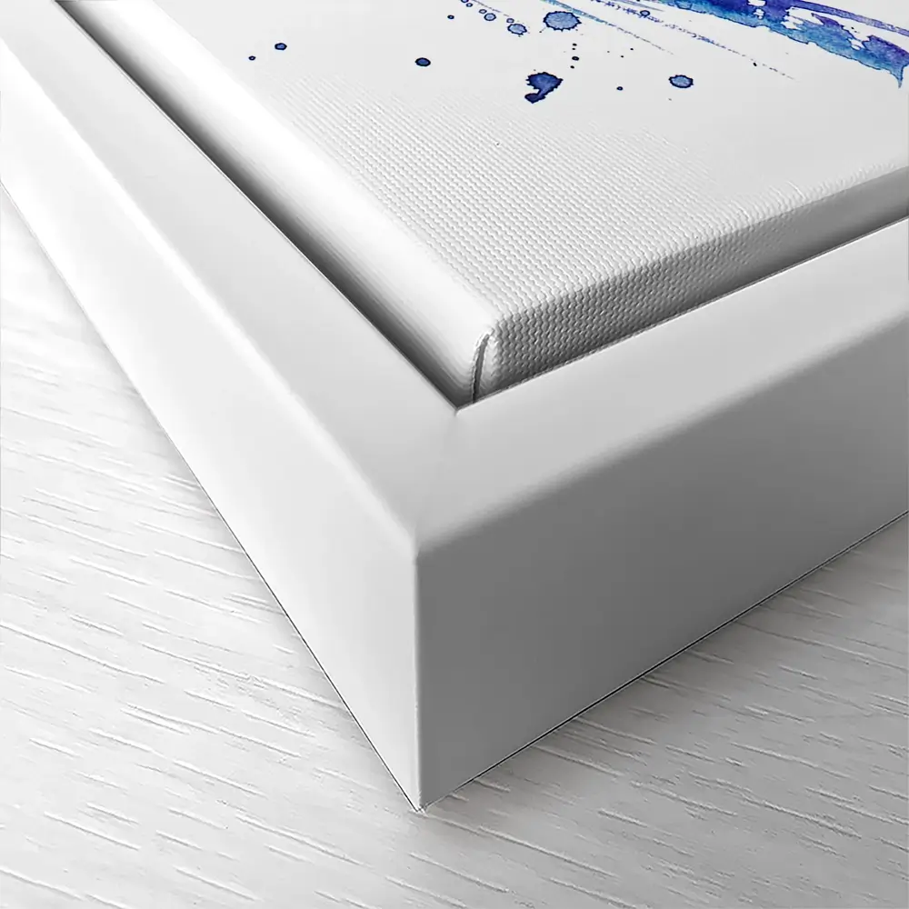 Watercolour Peacock Feather Canvas Print Watercolour Peacock Feather Canvas Print wall art product Barbarris / Shutterstock