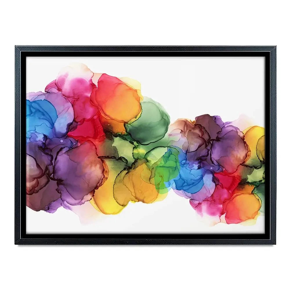 Watercolour Rainbow Curve Canvas Print Watercolour Rainbow Curve Canvas Print wall art product Rudchenko Liliia / Shutterstock