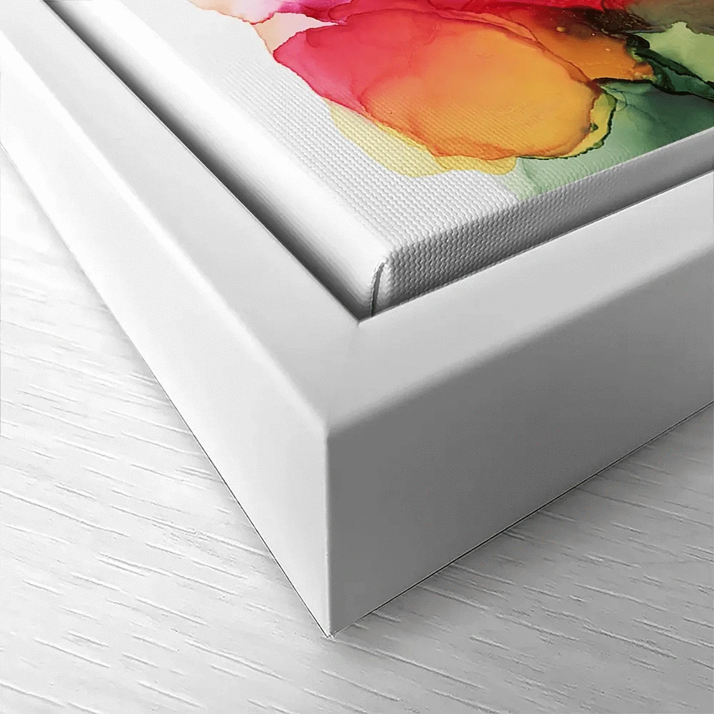 Watercolour Rainbow Curve Canvas Print Watercolour Rainbow Curve Canvas Print wall art product Rudchenko Liliia / Shutterstock