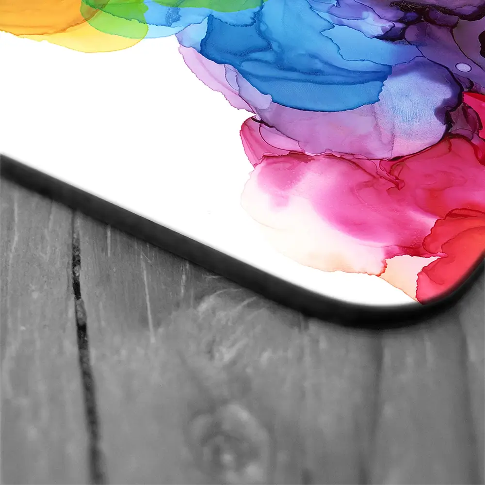 Watercolour Rainbow Curve Coaster Set Watercolour Rainbow Curve Coaster Set wall art product Rudchenko Liliia / Shutterstock