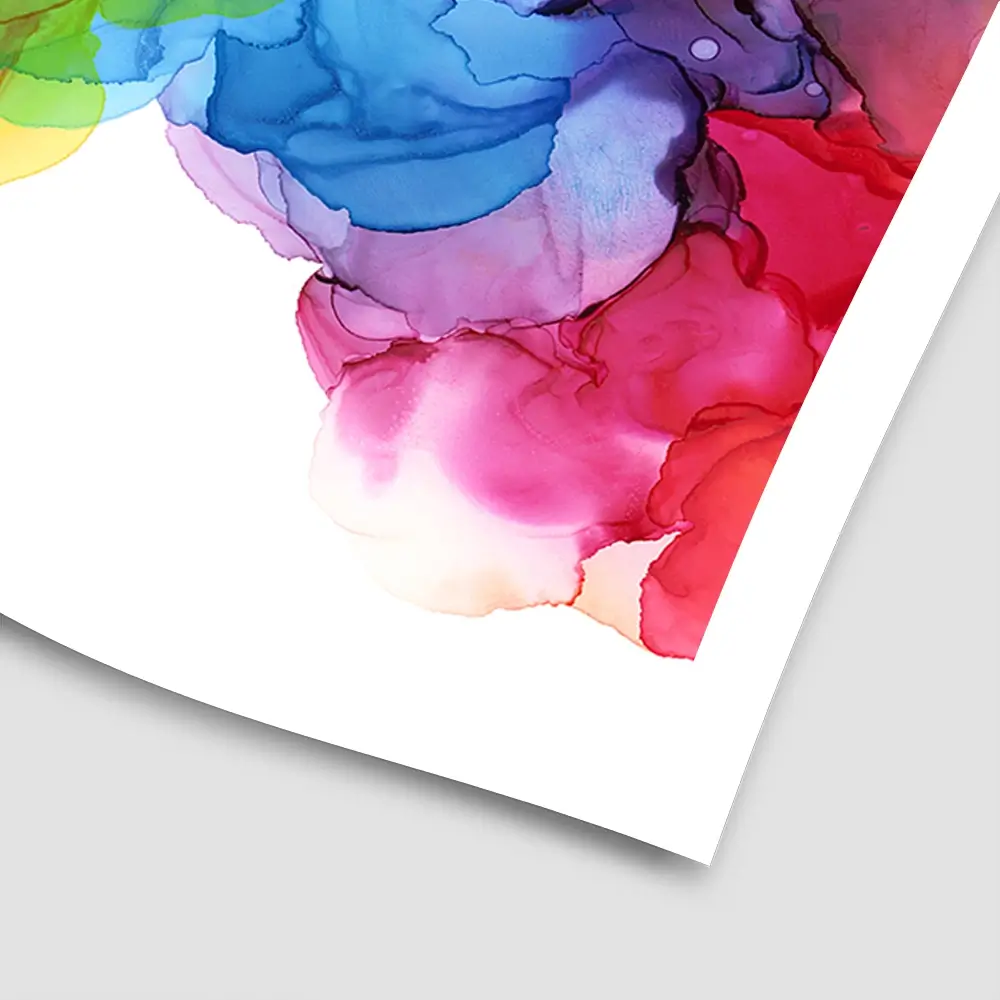Watercolour Rainbow Curve Square Art Print Watercolour Rainbow Curve Square Art Print wall art product Rudchenko Liliia / Shutterstock