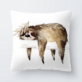 Watercolour Sloth Illustration Cushion Watercolour Sloth Illustration Cushion wall art product Natallia Bushuyeva / Shutterstock