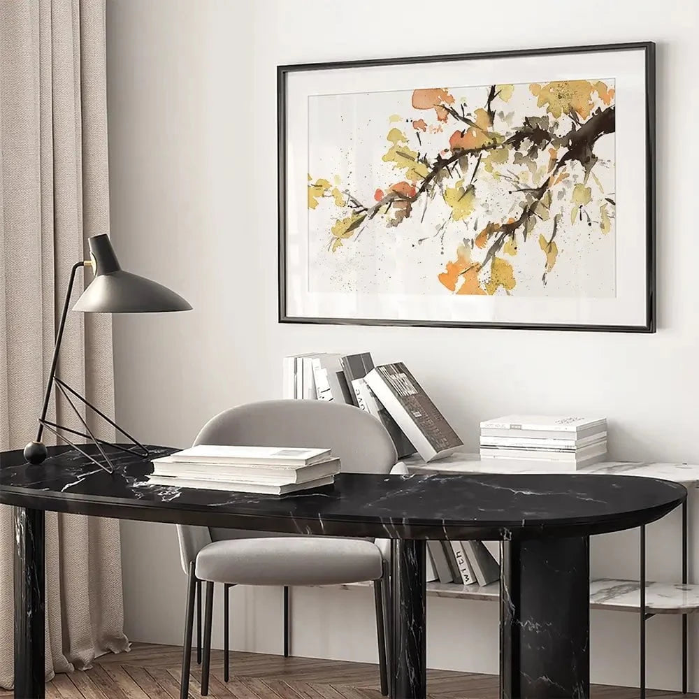 Watercolour Tree Branch Framed Art Print Watercolour Tree Branch Framed Art Print wall art product Samuel Dixon