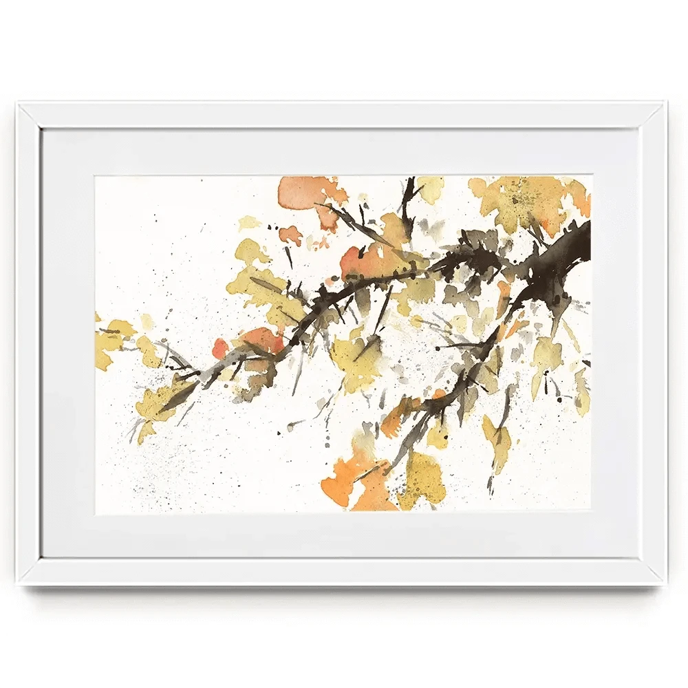 Watercolour Tree Branch Framed Art Print Watercolour Tree Branch Framed Art Print wall art product Samuel Dixon
