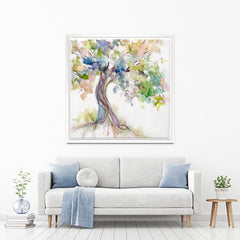 Watercolour Tree Of Life Canvas Print wall art product Carol Robinson