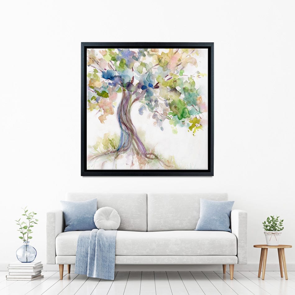 Watercolour Tree Of Life Canvas Print wall art product Carol Robinson