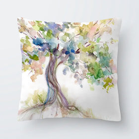 Watercolour Tree Of Life Cushion Watercolour Tree Of Life Cushion wall art product Carol Robinson