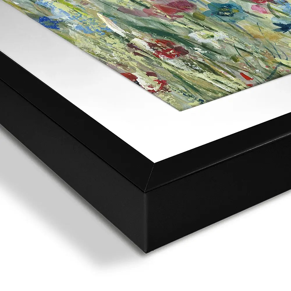 Watercolour Wildflower Meadow Square Framed Art Print Watercolour Wildflower Meadow Square Framed Art Print wall art product Carol Robinson