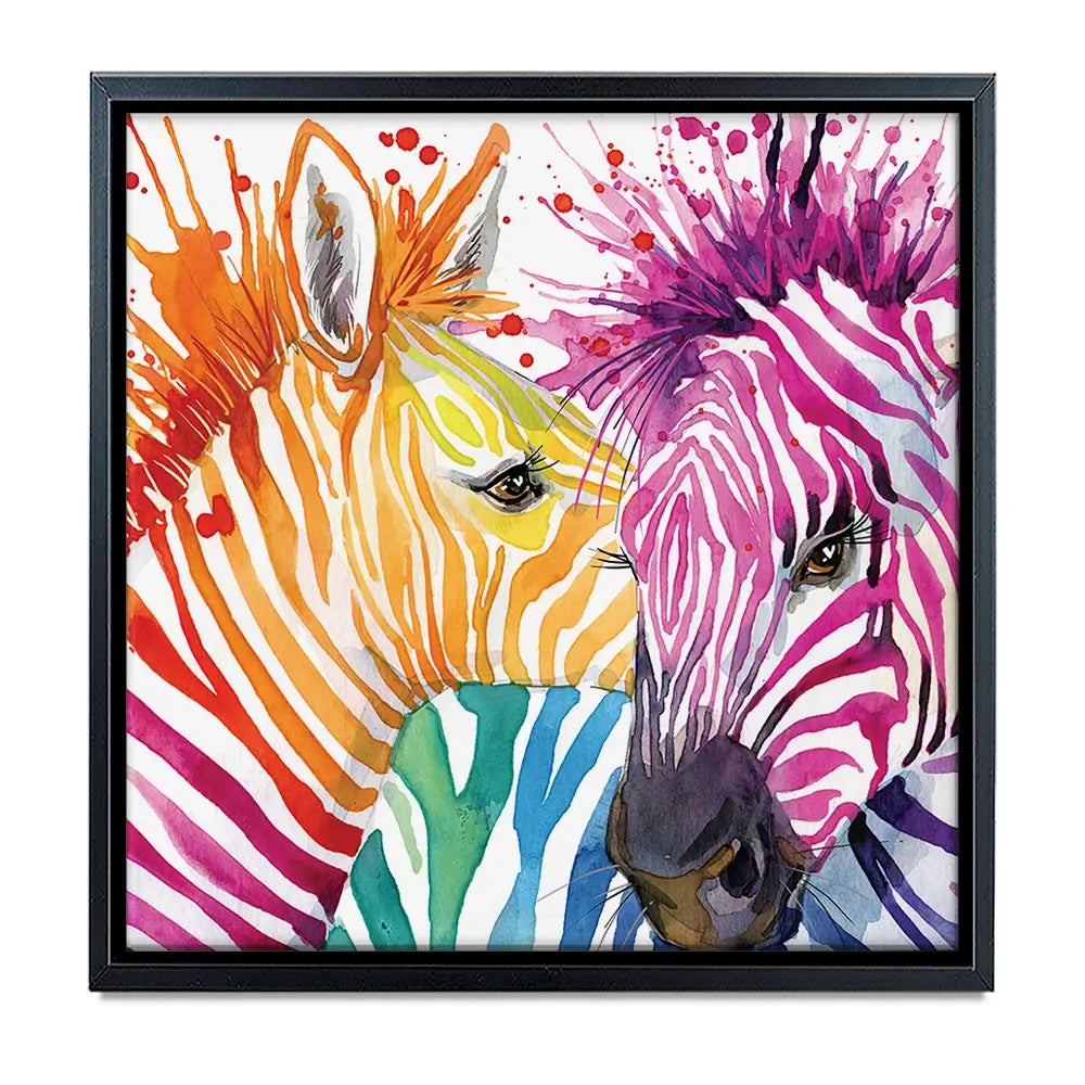 Watercolour Zebra Oversized Canvas Print Watercolour Zebra Oversized Canvas Print wall art product Faenkova Elena / Shutterstock