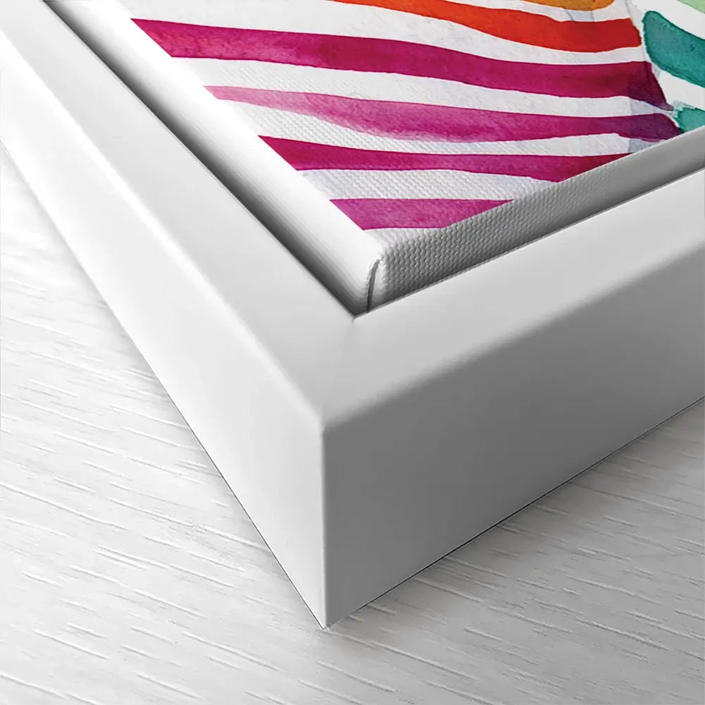 Watercolour Zebra Oversized Canvas Print Watercolour Zebra Oversized Canvas Print wall art product Faenkova Elena / Shutterstock