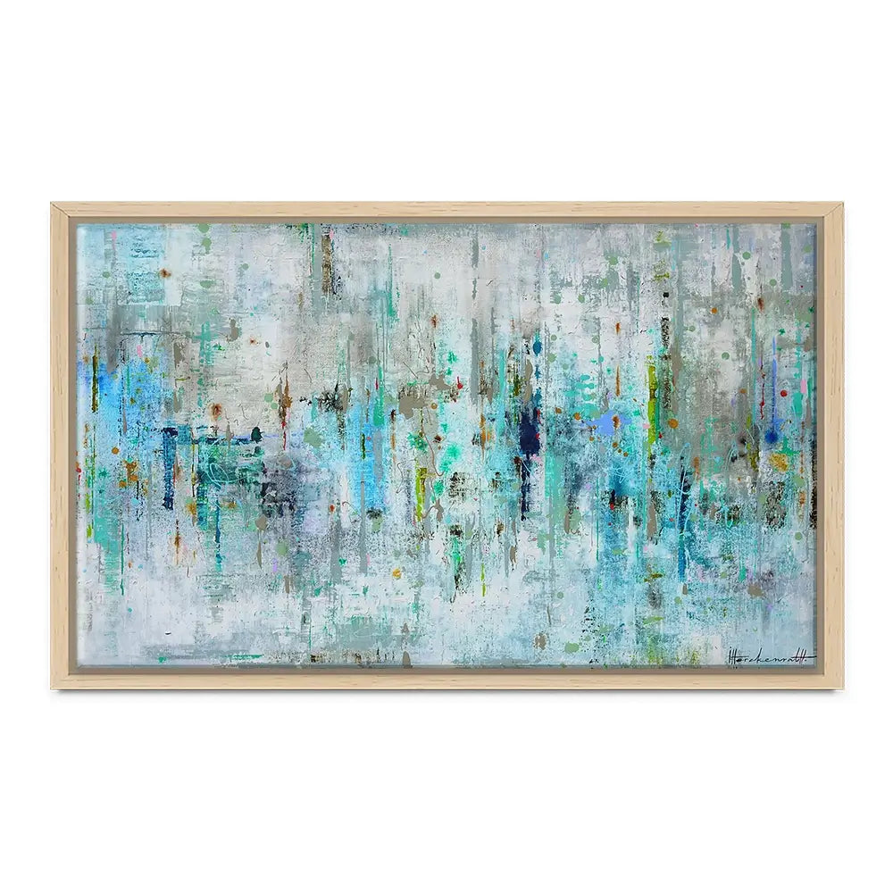 Waterfall Reflection Canvas Print Waterfall Reflection Canvas Print wall art product Studio Paint-Ing